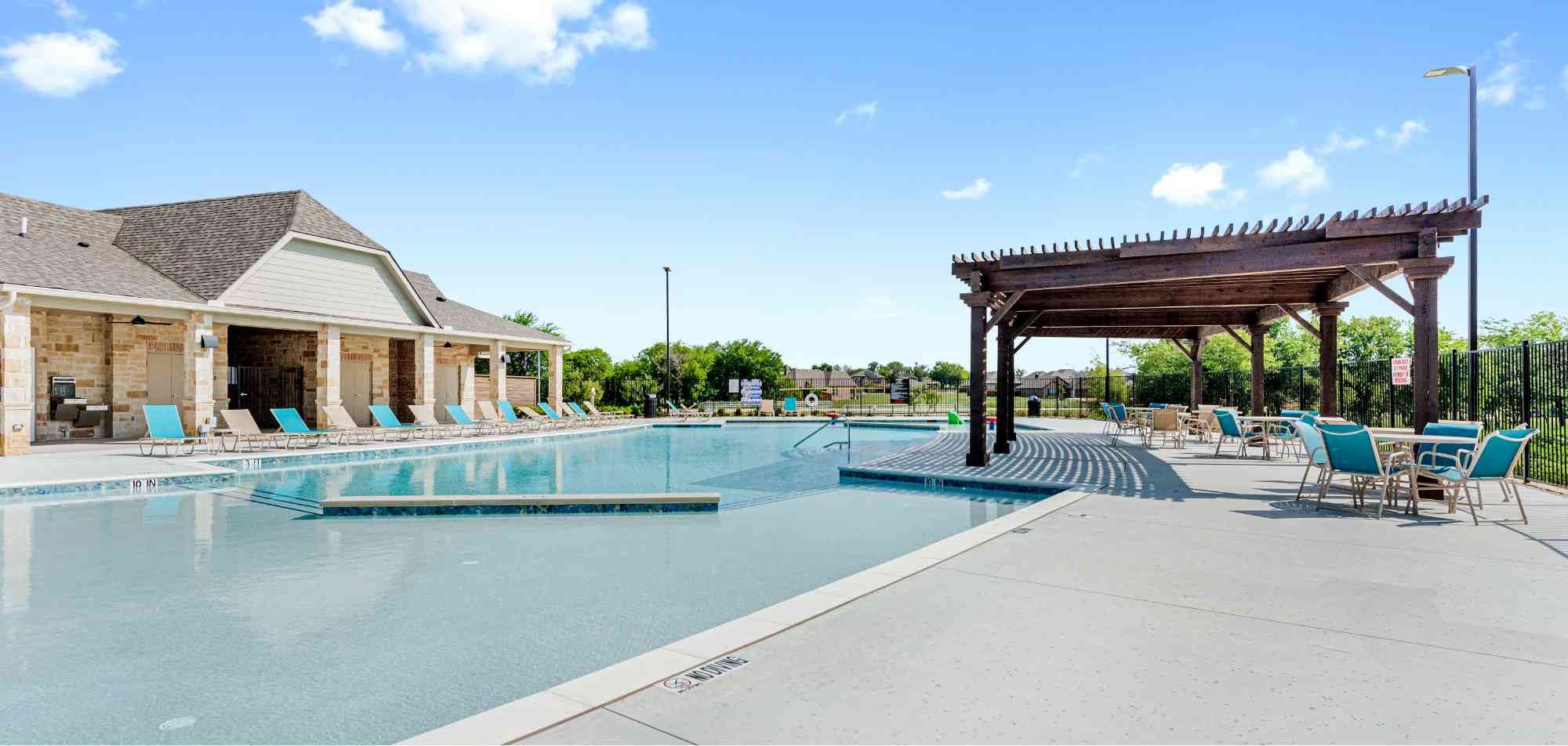 Taft Homes Community pool rendering